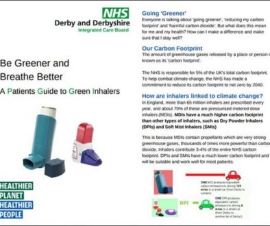Green Inhaler Leaflet