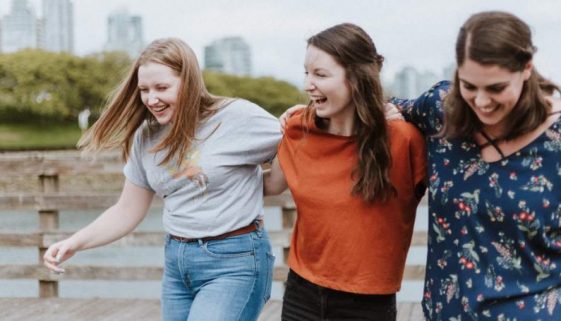 Image of women supporting each other; Photo by Priscilla Du Preez on Unsplash