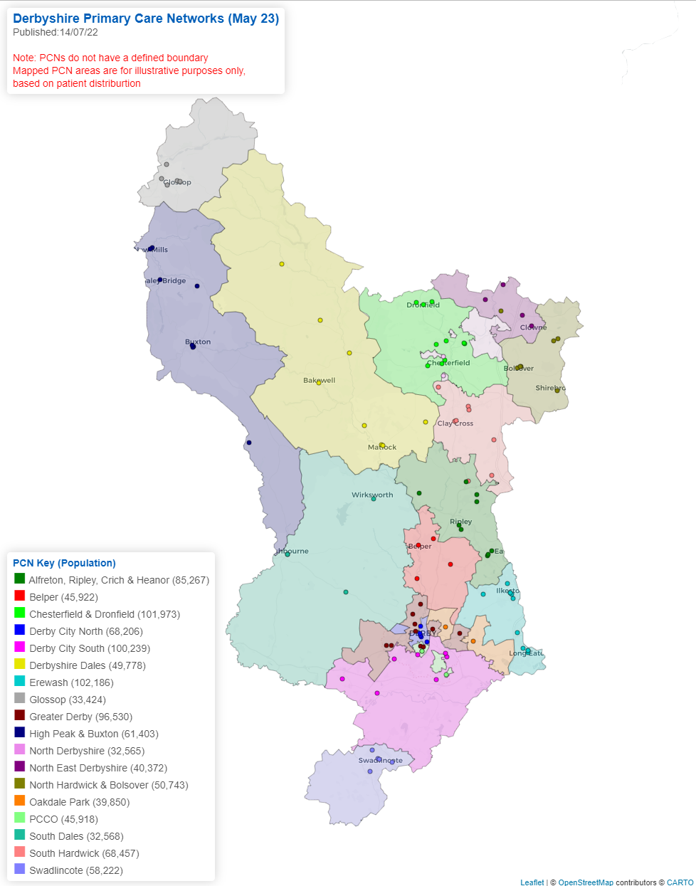 PCN Map May 2023