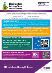 UK Disability History Month Event Poster