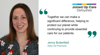 Jenny Butterfield quote - Greener Inhalers