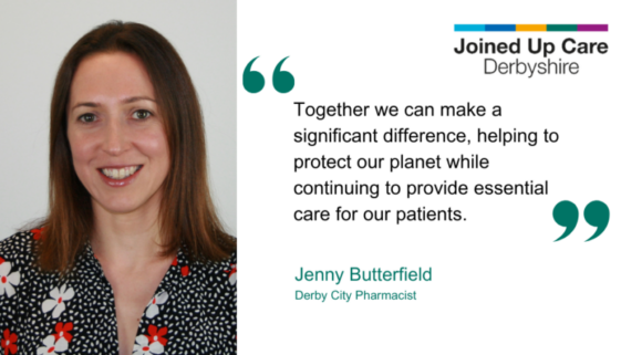 Jenny Butterfield quote - Greener Inhalers