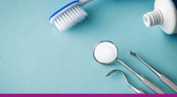 Stock image of dental tools