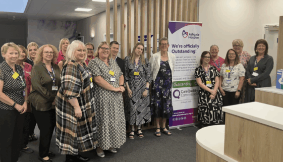 Ashgate Hospice Kathy vists