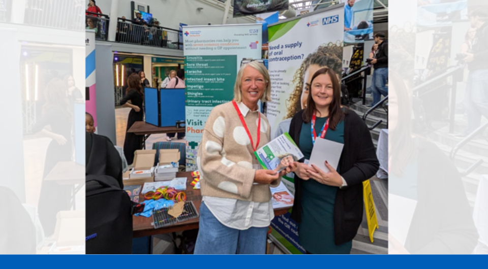 Pharmacy teams reach hundreds of students at freshers’ events across Derbyshire