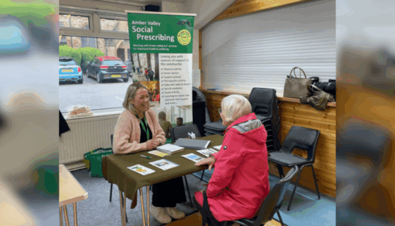 Somercotes drop in with social prescribers