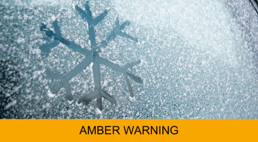 AMBER WARNING