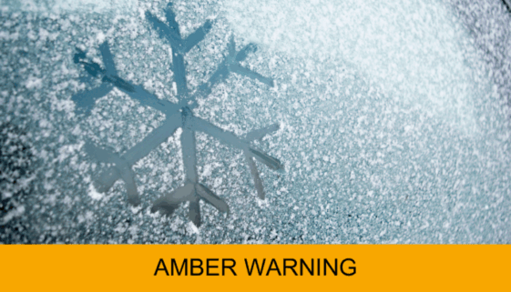 AMBER WARNING